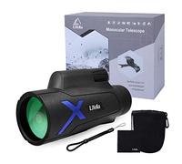 Lifella High Definition Monocular Telescope, 12X50 High Power Waterproof Monocular, BAK4 Prism FMC for Wildlife Bird Watching, Hunting, Climbing, Birdwatching, Camping, Travelling