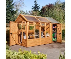 12x6 Rowlinson Growhouse Potting Shed With Store