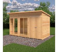 Shire Lela Summerhouse With Storage 12X6 Ft