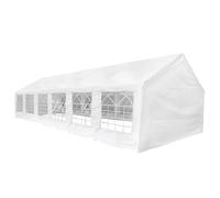 12x6m White Party Tent Replacement Roof Cover PE Marquee Canopy Fabric Only