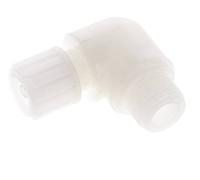 12x6mm & G1/2'' PVDF Elbow Compression Fitting with Male Threads 10 bar PVC and PA