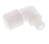 12x6mm & G1/4'' PVDF Elbow Compression Fitting with Male Threads 10 bar PVC and PA