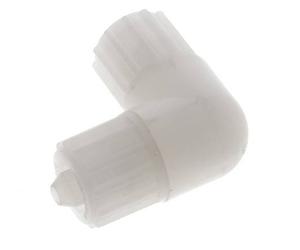 12x6mm PVDF Elbow Compression Fitting 10 bar PVC and PA