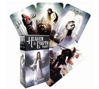 12X7cm Heaven and Earth Tarot Card, capable of predicting the future. The 78 classic Tarot cards come in a copperplate paper set with instructions, suitable for beginners and enthusiasts.