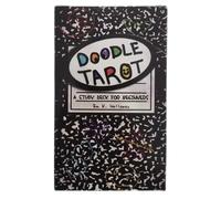 12x7cm Imitation Doodle Tarot Oracle Cards Traditional Game Full English Version With Gameplay Board Online Guidebook