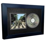 12x8 A4 CD Compact Disc Photo Sleeve Display Frame Case With Mount Matt For Photograph Picture Artwork In Metallic Gold - Silver - Black - Cream Music Gift (Black Mount With Black Frame)