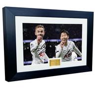 12x8 A4 Signed James Maddison Son Heung-min Tottenham Hotspur F.C. Spurs Autographed Autograph Signed Photograph Photo Picture Frame Football Soccer Poster Gift