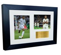 12x8 A4 Signed Kylian Mbappe Real Madrid Autographed Autograph Signature Picture Frame Photograph Photo Poster Football Soccer Gift G