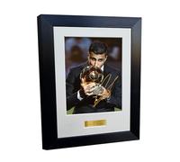 12x8 A4 Signed Rodri Tribute Ballon d'Or Winner 2024 Manchester City Spain Autographed Photo Photograph Picture Frame Football Soccer Poster Gift Portrait