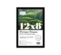 12X8 Black Picture Frame (30.5 X 20.3Cm) Poster, Photo, Artwork, Gallery Wall Or Print