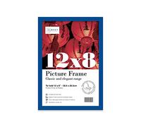 12x8 Inch Blue Photo Frame Wall Mountable and Freestanding Picture Frame Standard Photograph Size, 12" X 8" (31 X 20cm)