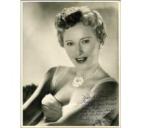 12X8 INCHES BARBARA STANWYCK SIGNED AUTOGRAPHED PRINT APPROX SIZE