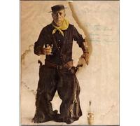 12X8 INCHES BUSTER KEATON SIGNED AUTOGRAPHED PRINT APPROX SIZE