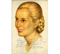 12X8 INCHES EVA PERON SIGNED AUTOGRAPHED PRINT APPROX SIZE