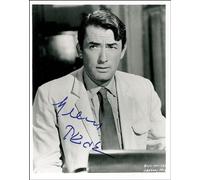 12X8 INCHES GREGORY PECK SIGNED PHOTO PRINT APPROX SIZE
