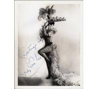 12X8 INCHES GYPSY ROSE LEE AUTOGRAPH GLOSSY PHOTO PRINT APPROX SIZE