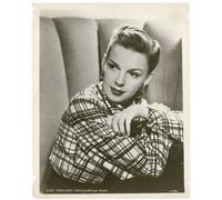 12X8 INCHES JUDY GARLAND AUTOGRAPH, SIGNED PHOTO PRINT APPROX SIZE