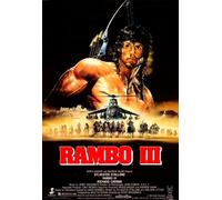 12X8 INCHES RAMBO 3 MOVIE POSTER PRINT APPROX SIZE