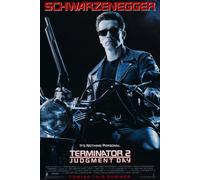 12X8 INCHES TERMINATOR 2 MOVIE POSTER PRINT APPROX SIZE