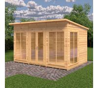 12x8 Shire Lela Pent Summerhouse