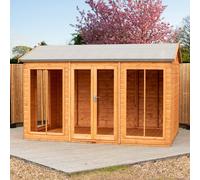Shire Mayfield Summerhouse 12X8Ft With Interchangable Front Panels
