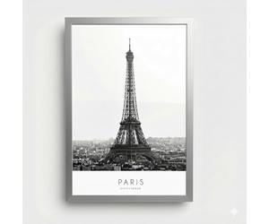 12x8" Silver Picture Frame, Modern Photo Frame 30.5x20.3cm, Portrait & Landscape, Gallery Wall Frame, Styrene Front
