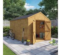 12x8ft Expert Apex Workshop Wooden Shed - Tongue & Groove Garden Shed - 12 x 8