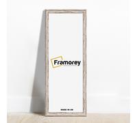(12x9 Inch) Panoramic Style Walnut Vintage Distressed Photo Frames Picture Frame Handmade Wood Effect Wall Art Poster Frames