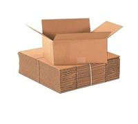 12x9x7" - 305x229x178mm AAA Single Wall Cardboard Boxes - Mailing, Packing Boxes - Strong & Durable Carton Boxes for Moving House, & Parcel Delivery ((12x9x7 inch box) 5 pack)