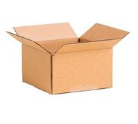 12x9x9""|| 305 x 229 x 229mm || AKAR Cardboard Mailing Box Shipping Mailing Parcel Postal Brown Cardboard Boxes Small Parcel Single Wall House Moving Removal Strong Storage Box [Pack Of 50]