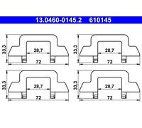 ACCESSORY KIT DISC BRAKE PAD 13.0460-0145.2 FOR CITROËN C3/Pluriel C29HZ 1.6L