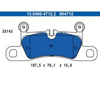 ATE 13.0460-4712.2 Brake pad set