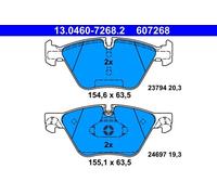 13.0460-7268.2 BRAKE PAD SET, DISC BRAKE BMW 5 520 I