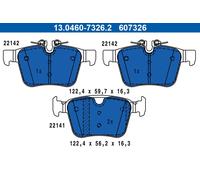 ATE 13.0460-7326.2 Brake pad set