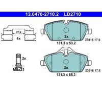 Brake pads 13.0470-2710.2 ATE for MINI BMW