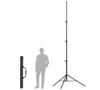 13.1' Heavy Duty Light Stand Photography, Sdfghj 157.2in/4m/400cm Adjustable Metal Professional Sky High Tripod with Built-in Spring Cushion with 1/4"& 3/8" Screw Adapter Compatible with Most Cameras