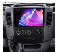 13.1” QLED Head Unit 8Core Android 15 Car Radio for Mercedes Benz Sprinter MK2 NCV3 Wireless CarPlay Android Auto, Large Screen Navigation for RV Travel 4+64G, 4G LTE FM/RDS, Bluetooth, HD Rear Camera