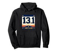 13.1 Same Alarm Half Marathon Runner Humor Pullover Hoodie
