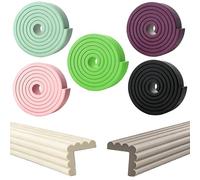 13.12ft, 19.68ft, 32.8ft, Furniture Edge And Corner Protectors, Foam Corner Bumpers, W Shape, 3M Adhesive, For Table, Fireplace, Countertop(Beige,4m/13.12ft)