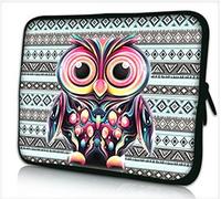 13"-13.3" inch Laptop Case Bag Pouch Protective Skin Cover Bag Water-resistant Neoprene Notebook Computer Pocket Tablet Briefcase Multi-Color by Funky Planet Bags Cases (Owl)