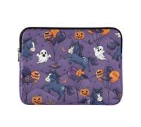 13-14 Inch Cool Computer Case Midnight Blue Horses and Balloons Print for Travel Business