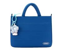 13-14 inch Cute Laptop Sleeve For Women Tablet Bag Padded Top-Handle Protective Cover for Computer Work School (Blue,L35 xW7x H26 cmL13.78”×W2.76”×H10.24”)