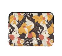 13-14 Inch Laptop Sleeves Bag, Classical Computer Bags with Zipper for Business Journey Work, Lollipop Girl Hawaiian