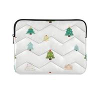13-14 Inch Soft Laptop Bag Briefcase Christmas Evergreens for Men Women