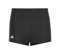 (13-14 Years, Black/White) Adidas Childrens/Kids Classic 3 Stripes Regular Swim Shorts