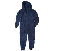 Bedlam Fluffy Fleece Onesie in Navy | Size: 13-14 Years Bedlam Navy 13-14 Years
