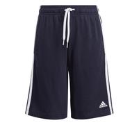(13-14 Years, Inkwell) Adidas Boys Essentials 3 Stripes Shorts