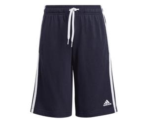 (13-14 Years, Inkwell) Adidas Boys Essentials 3 Stripes Shorts