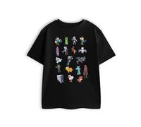 (13-14 Years) Minecraft Short Sleeved T-Shirt (Boys Black)