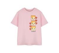 (13-14 Years) Minecraft Short Sleeved T-Shirt (Girls Pink)